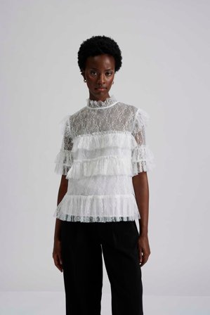 Malina - Rachel bluse - M - White