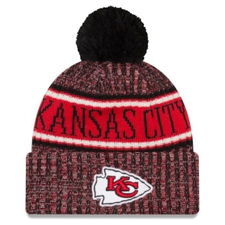 Hatt - New Era - Kansas City Chiefs - Vintermössa - Fleecefoder - 100% akryl