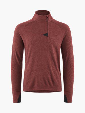 Klättermusen Huge Half Zip Sweater Herr - Madder Red - Men's - XL