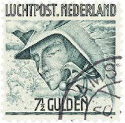 Holland - Luftpost NVPH LP8 - Stemplet