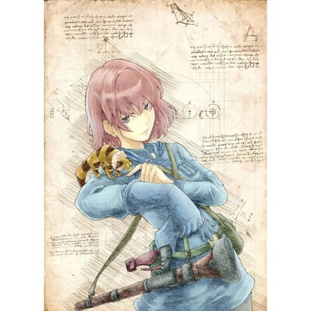 A3 Print - Myazaki - Ghibli 9 Nausicaa