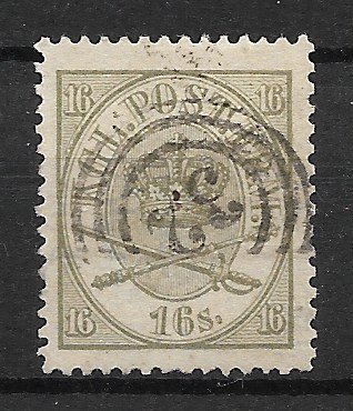 Danmark 1864 - AFA 15 - Stemplet