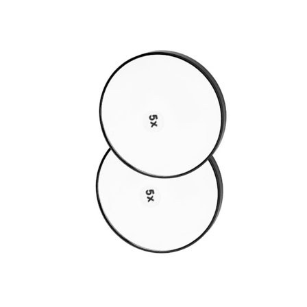 1/2/3/5 2x Resevägg Sugspegel Förstorande Makeup Cosmetic