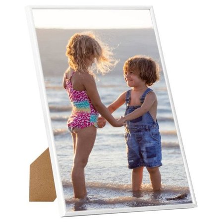 vidaXL Fotoramar 3 st för vägg eller bord vit 59,4x84 cm MDF Vit