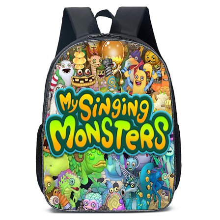 My Singing Monsters Lasten Poikien Tyttöjen Reppu Koululaukku Matkareppu Lahjat