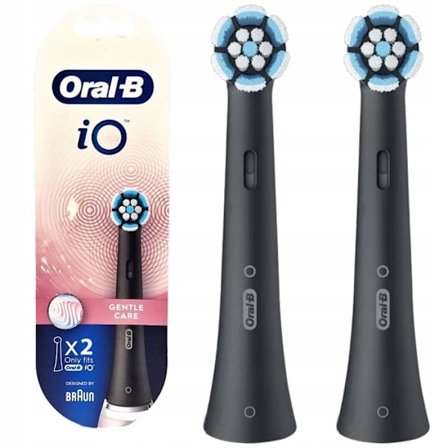 Tandborsthuvuden - Oral-B - iO Gentle Care - Mjukhet Gums Kompatibla iO Pack 2