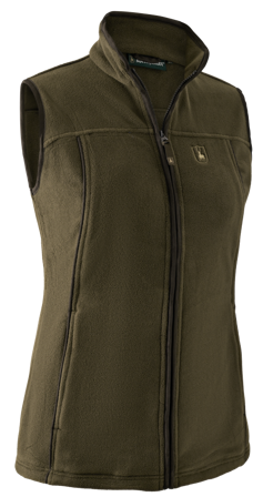 Deerhunter Lady Eagle Fleece Waistcoat naisten fleeceliivi, Tarmac Green