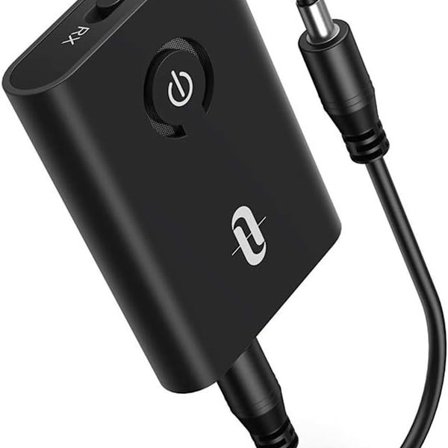 Bluetooth 5.0 Sender/Mottaker, TaoTronics 2-i-1 Trådløs 3.5mm Audio