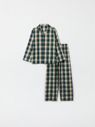 Polarn O. Pyret - Two-piece pyjamas for adult - XL - Childrenswear - green