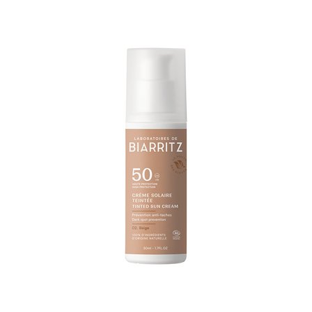 Laboratoires de Biarritz Tonet Solkrem For Ansiktet Beige SPF50 50 ml