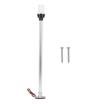 22 tums marin båtankarlanlykta 360 graders vitt LED-ljus för yachtfartyg