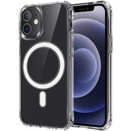 Kirkas iPhone 11 -kotelo 6,1 tuuman magneettinen kotelo, joka on yhteensopiva MagSafe-latauksen kanssa, [kellastumaton] [erittäin ohut] [200 %:n 
