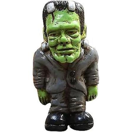 2 st Halloween Horrorfilm Killer Zombie Figuriner Resin Clown Halloween Dekorationer Skräck