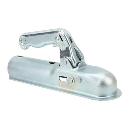 Lige Trailerkobling med 2 tommer Hitch-kugle, 800 kg Belastningskapacitet til 2 tommer Rundt Rør