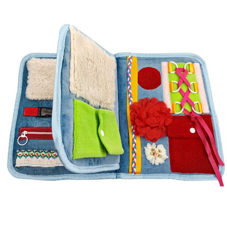 Dementia Fidget -peitto | Rauhoittavia tuotteita muistisairaille | Sensorinen peitto | Auttaa Alzheimerin taudissa, autismissa ja ahdistuksessa