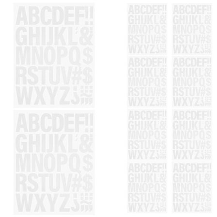 10 ark Stryk på Bokstäver Stryk på Märken Bokstäver Stryk på Bokstäver För Tröjor Värmeöverföringar Bokstäver Stryk på Alfabet För Tyg