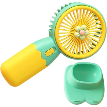 Luftkylande Fläkt Resefläkt Med Telefonhållare Liten Skrivbordsfläkt Söt USB-Fläkt ABS-Textur Lämplig För Kylning Överallt Skrivbordsfläkt