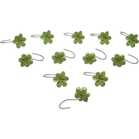 Bruseforhængskroge blomst, grøn 12 stk