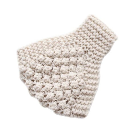 Hodebånd for kvinner, vinterstrikket, fuzzyfôret, ørevarmer