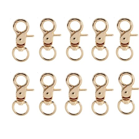 Krabbeformede clips - 10-pak