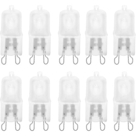 10 stk. G9 220v 40w Halogenpære Lysstift Lampe