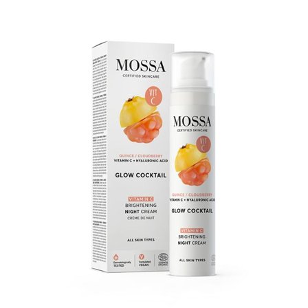 MOSSA Glow Cocktail Vitamin C Nattkräm 50 ml