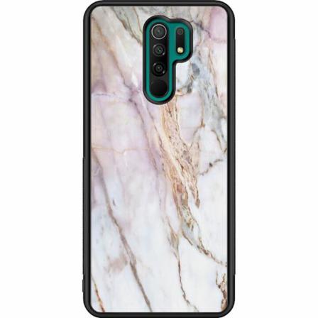 Xiaomi Redmi 9 Svart Skal Marmor