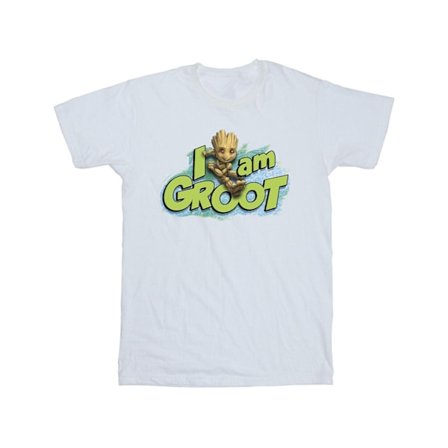 Marvel Boys Guardians Of The Galaxy I Am Groot Hoppande T-shirt