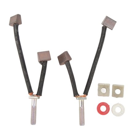 ATV Motor Karbonbørstesett Sterk Effektøkning Øk Hastighet Børstesett for 2000 til 5000lb Vinsj