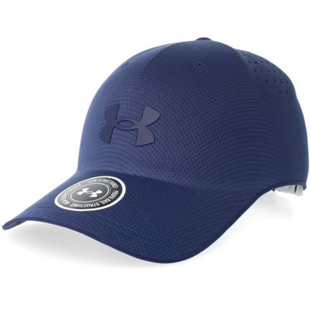 Under Armour - Blå adjustable Keps - Stealthform Low Uncrushable Midnight Navy Adjustable @ Hatstore