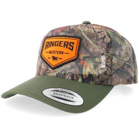 Ringers Western - Camo adjustable Keps - Jett Cap A-Frame Trucker @ Hatstore
