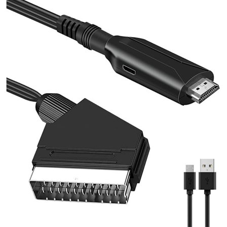 Scart till HDMI Audio/Video-omvandlare, SCART till HDMI-omvandlare, för