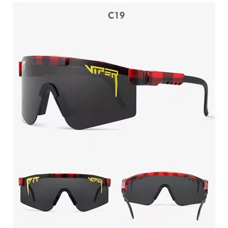 Cykel solbriller galvaniseret sport populære udendørs briller TR90 stor ramme