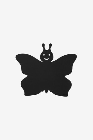 MiLLE W NORDISK DESIGN - Pöytäalusmat lasten perhonen - Musta - Lasten astiastot & lisätarvikkeet - - Homeroom