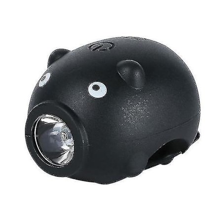 Tegneserie-gris USB-oppladbar T6 LED sykkellykt foran