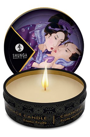 Shunga Erotic Art Massage Candle Exotic Fruits 30ml Hierontakynttilät
