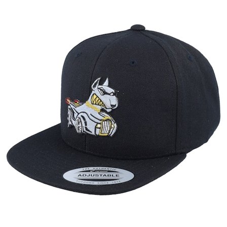 Kiddo Cap - Black snapback Czapka Z Daszkiem - Kids Dog Luxury Car Kids Black Snapback @ Hatstore