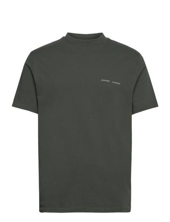 Norsbro T-Shirt 6024 T-shirts Short-sleeved Kakigrønn Samsøe Samsøe*Betinget Tilbud