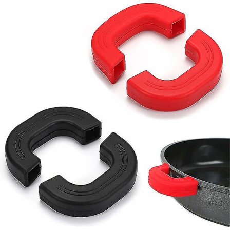 Køkken Fingerbeskytter Grydelapper Grydegreb Finger Varmebestandig Silikone Beskytter Fingergreb Grydehåndtag Til Komfurer Stegeplader Ovn Wokpander,,