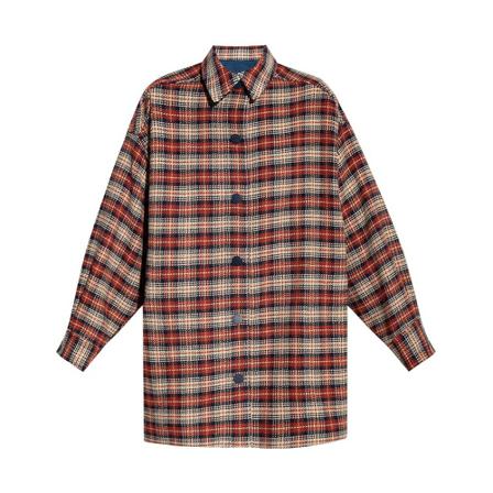 See by Chloé Checked shirt Brun, Dame Skjorter