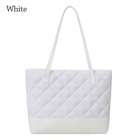 Kangaskassit Tikatut käsilaukut VALKOINEN