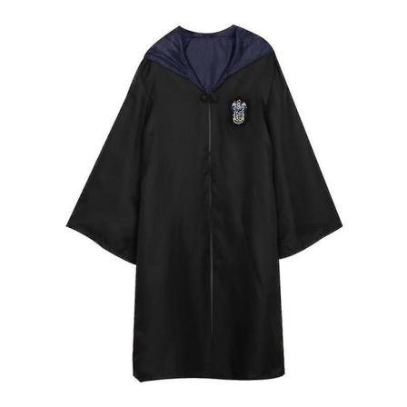 7 stk./sæt til magisk troldmand kostume kappe Hogwarts skolekostume 1Pcs Blue Aldut XL