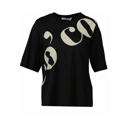Co'Couture T-Shirt , Zwart , Dames , Maat: S
