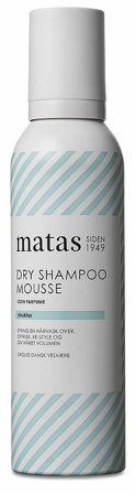 3 for 2 - Matas Striber Dry Shampoo Mousse Uden Parfume 200 ml, Hår, Hårstyling, Tørshampoo