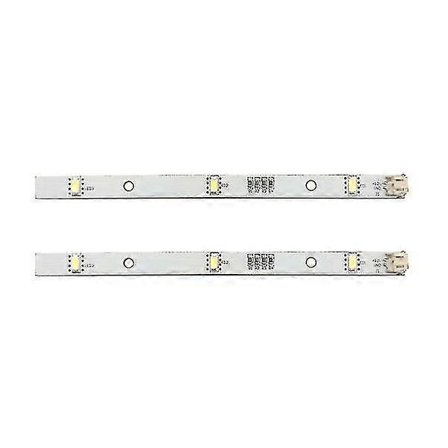 2x LED-slinga för Rongsheng Hisense Logic Kyl-Frysskåp Mddz-162a 1629348