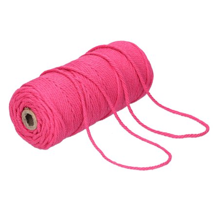 Trasselfri 3mm Macrame Snor til Boligindretning