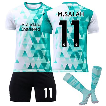 22/23 Ny sesong Treningsklær Liverpool F.C. M.SALAH Nr 11 Barn Jersey-pakke Barn-26