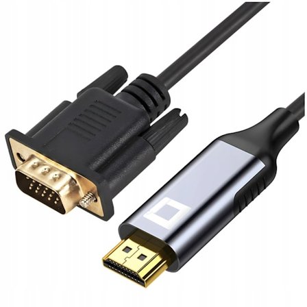 Co2 HDMI-kabel - VGA-adapter Omvandlare Full HD 1080p 60Hz