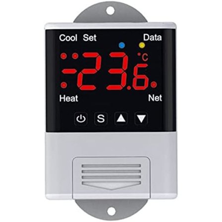 Wifi temperaturregulator uten termostat NTC-sensor digital display APP-kontroll for smarthjem