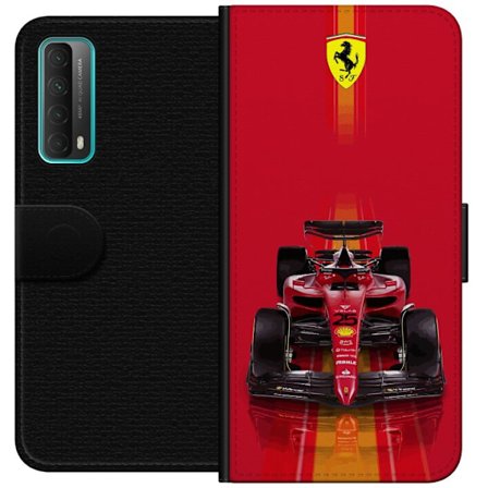 Kompatibel Tegnebogsetui til Huawei Huawei P smart 2021 Ferrari Formel 1-bil i ikonisk rød design med sportslig præcision